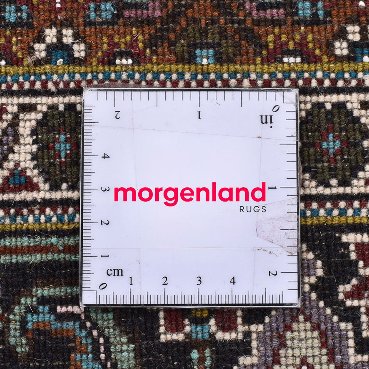 Alfombra Persa - Tabriz - Real cuadrado  - 200 x 200 cm - marrón