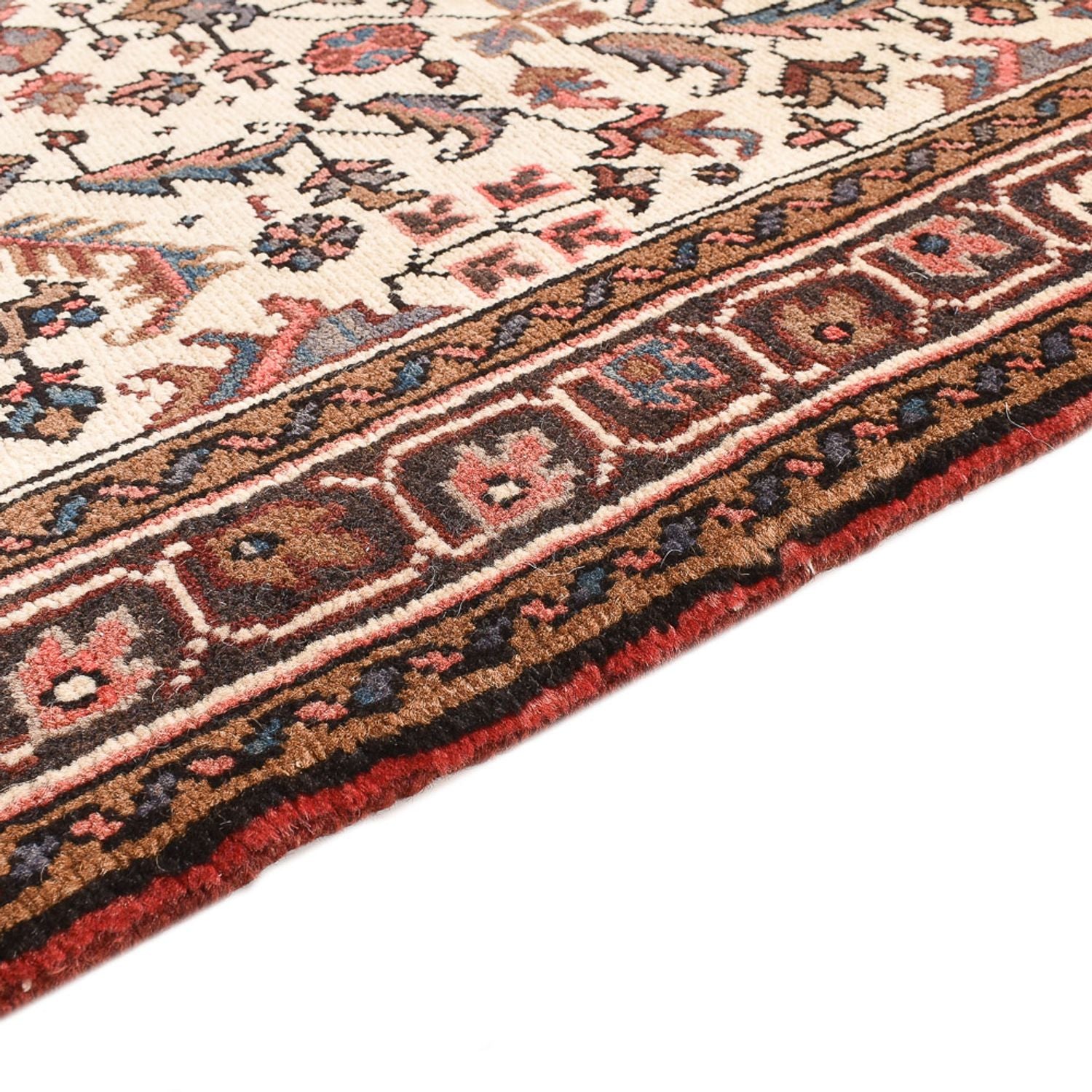 Alfombra de pasillo Alfombra persa - Nómada - 338 x 95 cm - beige