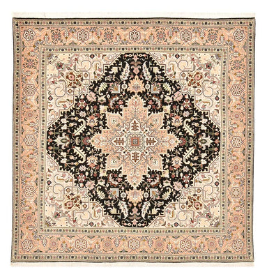 Alfombra Persa - Tabriz - Real cuadrado  - 203 x 198 cm - multicolor