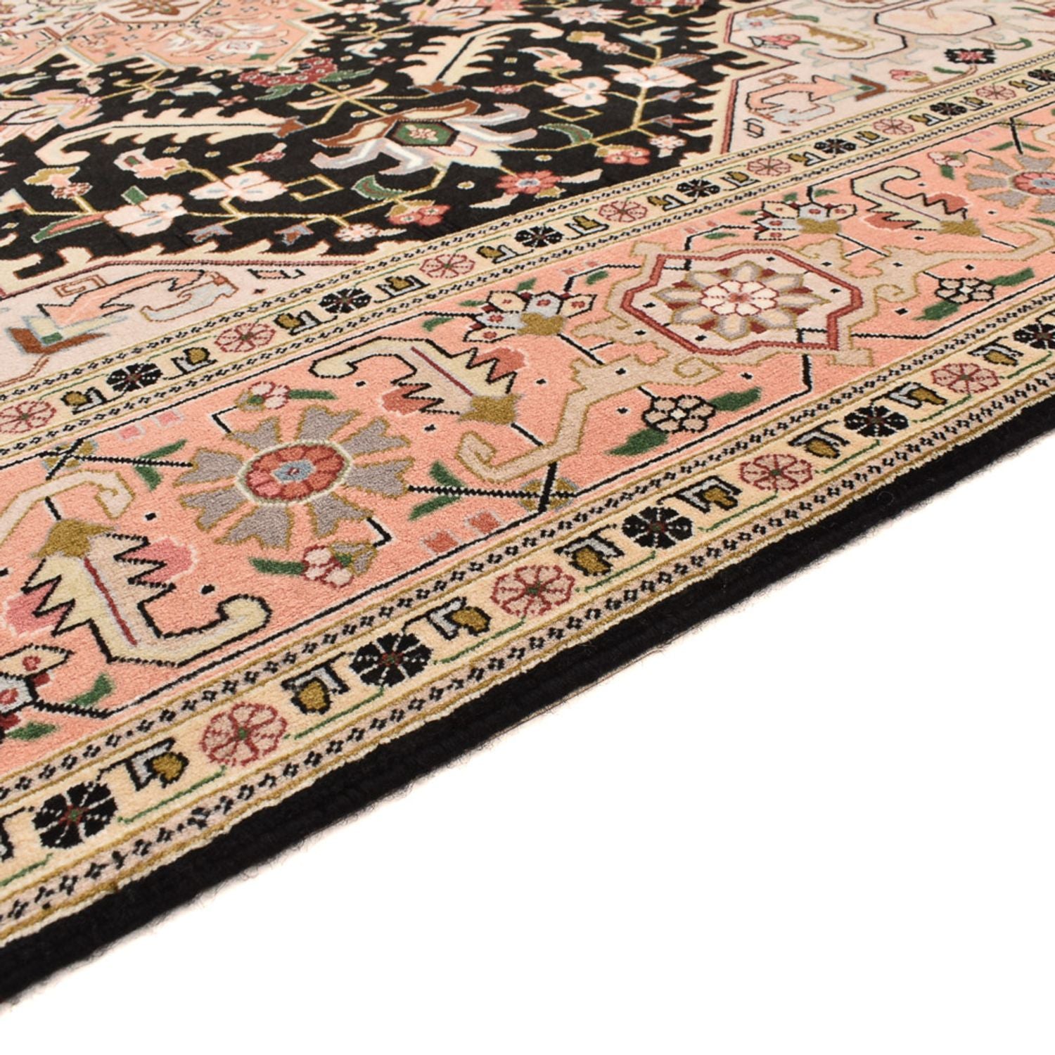 Alfombra Persa - Tabriz - Real cuadrado  - 203 x 198 cm - multicolor