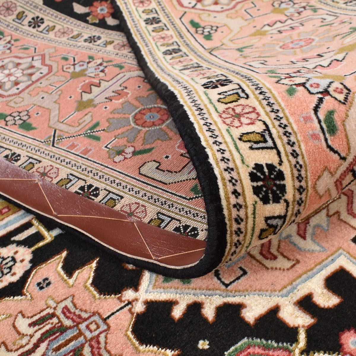 Alfombra Persa - Tabriz - Real cuadrado  - 203 x 198 cm - multicolor