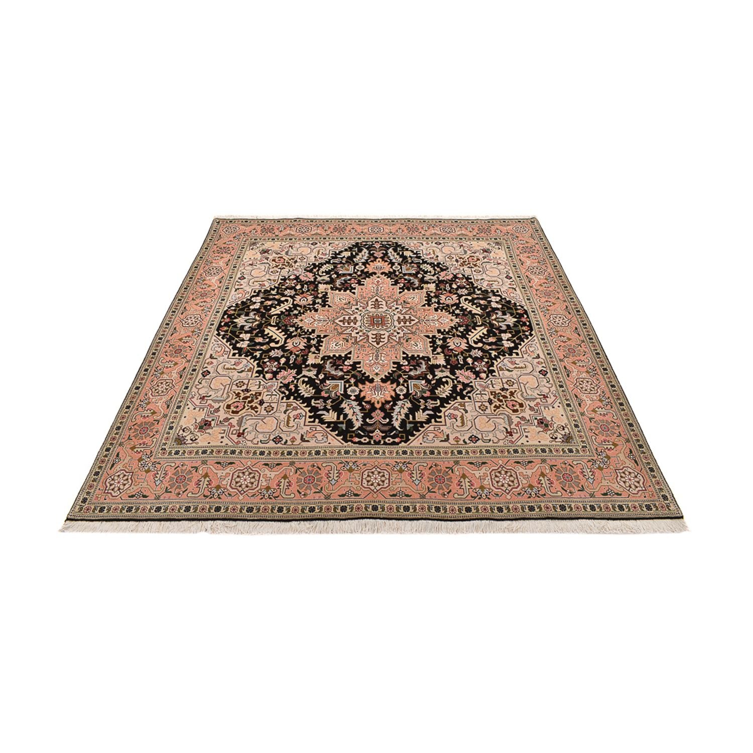 Alfombra Persa - Tabriz - Real cuadrado  - 203 x 198 cm - multicolor