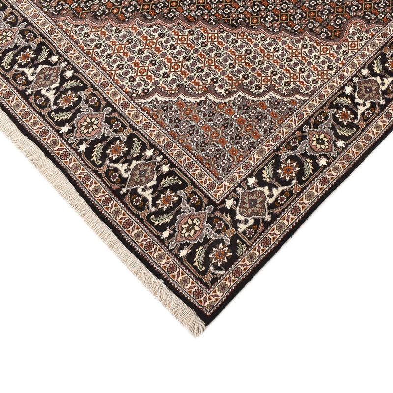 Alfombra Persa - Tabriz - Real cuadrado  - 207 x 200 cm - marrón