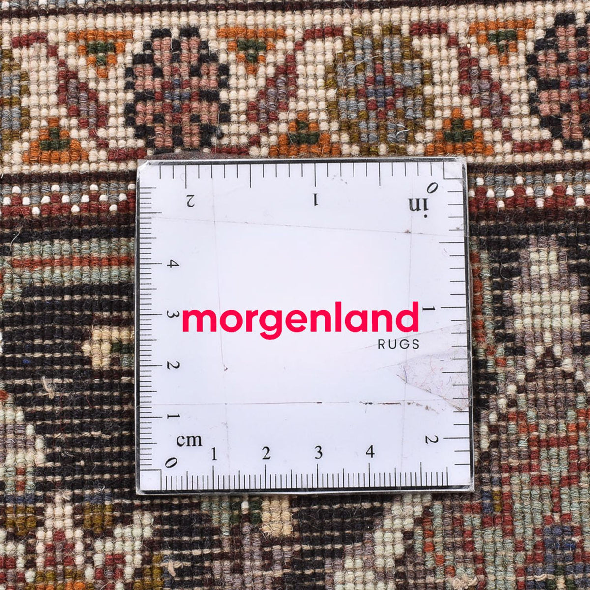 Alfombra Persa - Tabriz - Real cuadrado  - 207 x 200 cm - marrón