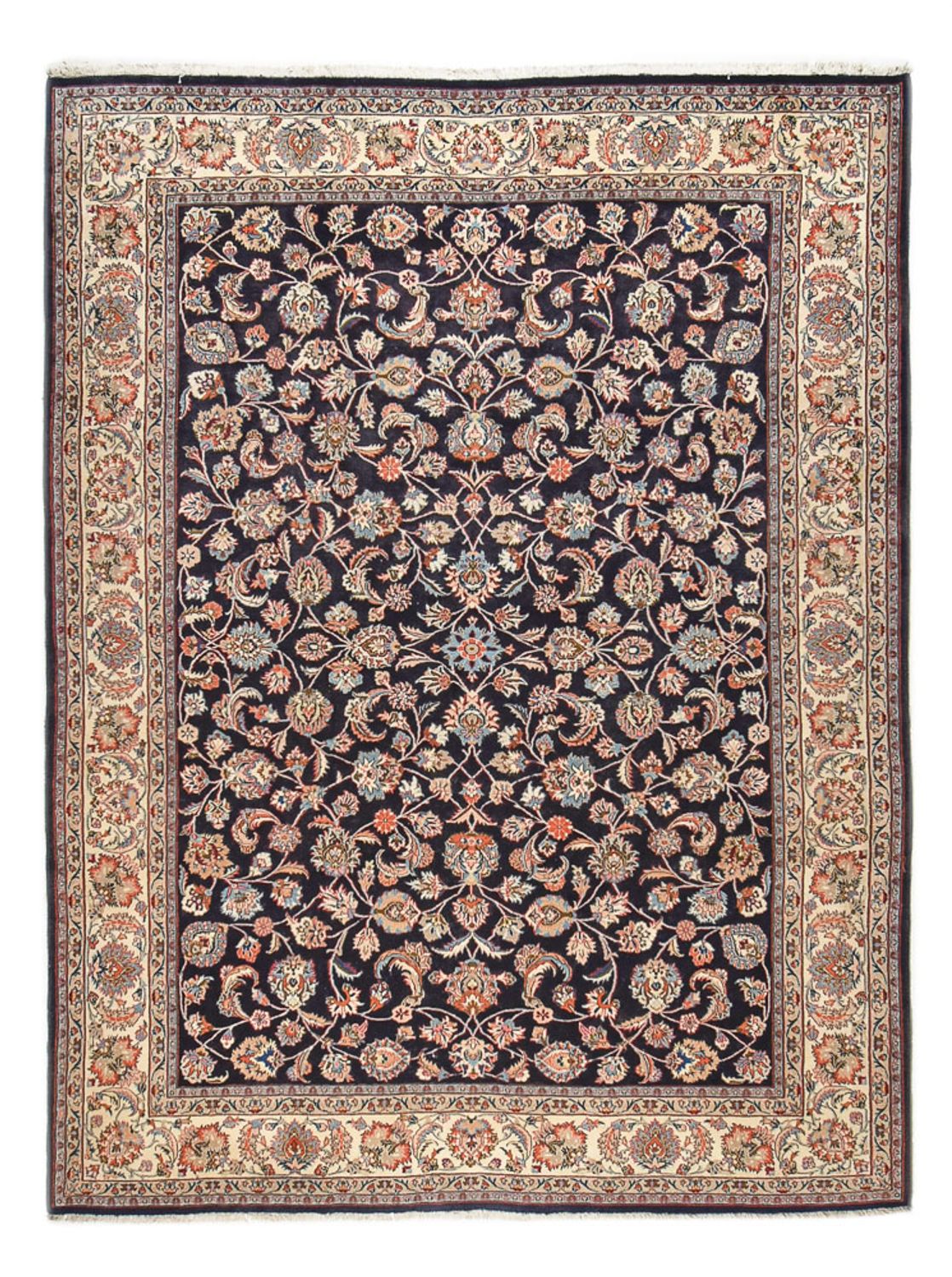 Alfombra persa - Clásica - 340 x 253 cm - azul oscuro