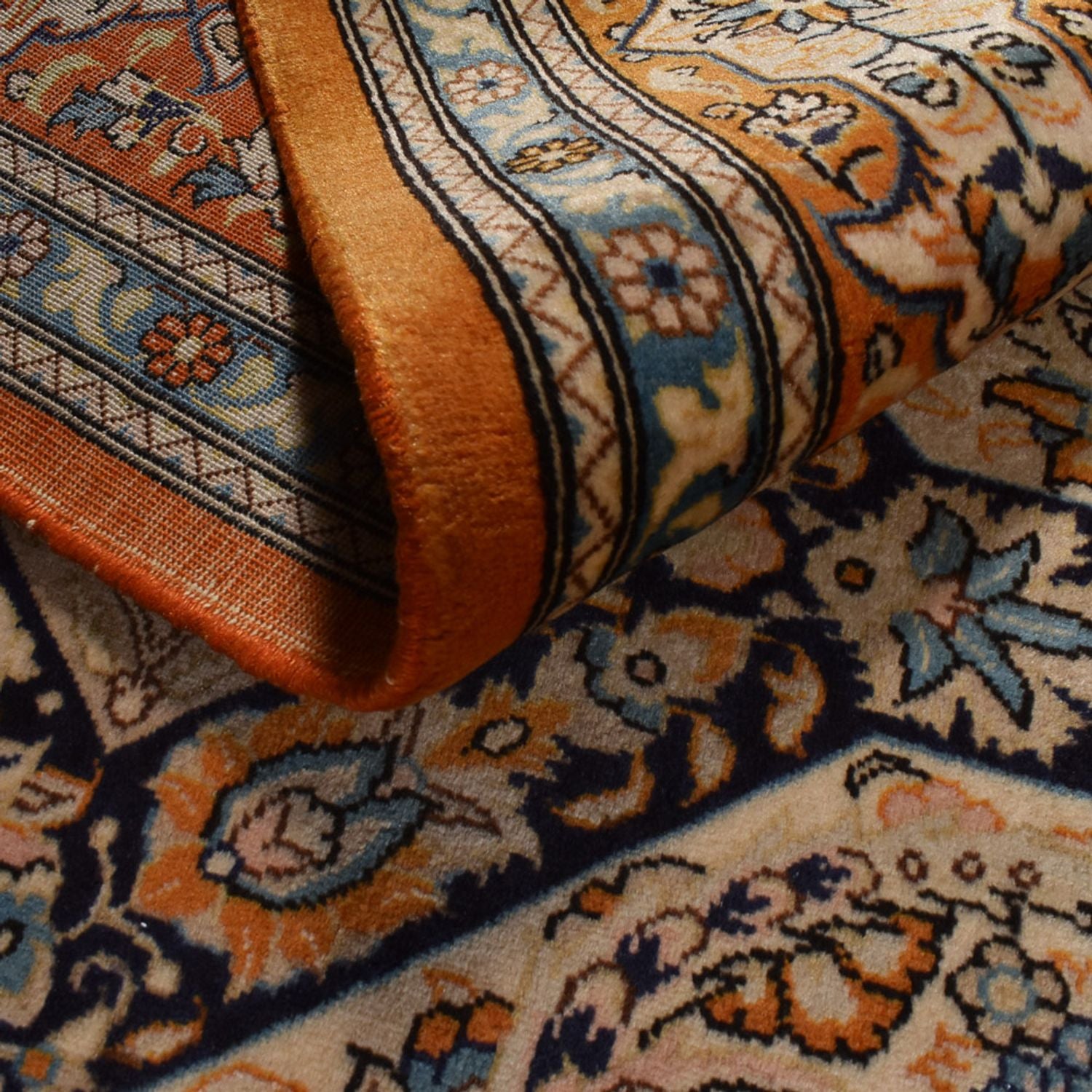 Alfombra persa - Keshan - 292 x 210 cm - arena