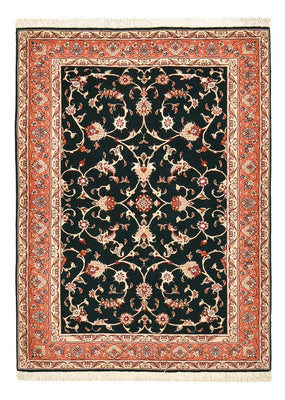 Alfombra Persa - Tabriz - Real - 145 x 100 cm - azul oscuro
