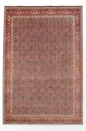 Alfombra persa - Bidjar - 305 x 203 cm - óxido