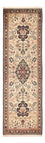 Alfombra de pasillo Alfombra de seda - Ghom Seda - Prima - 222 x 69 cm - crema
