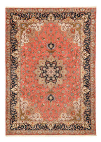 Alfombra Persa - Tabriz - Real - 348 x 246 cm - rojo claro
