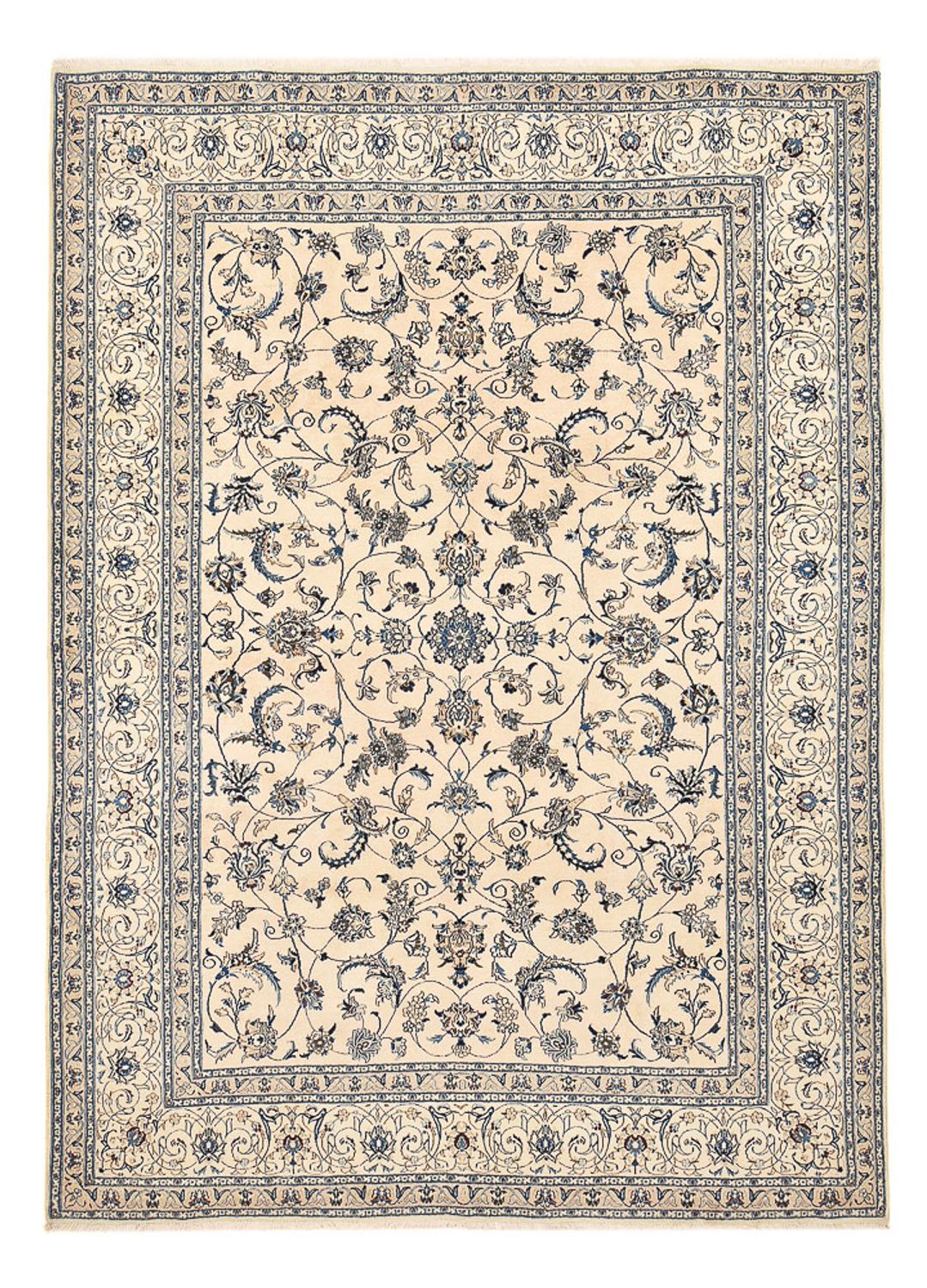 Alfombra Persa - Nain - Real - 347 x 250 cm - arena