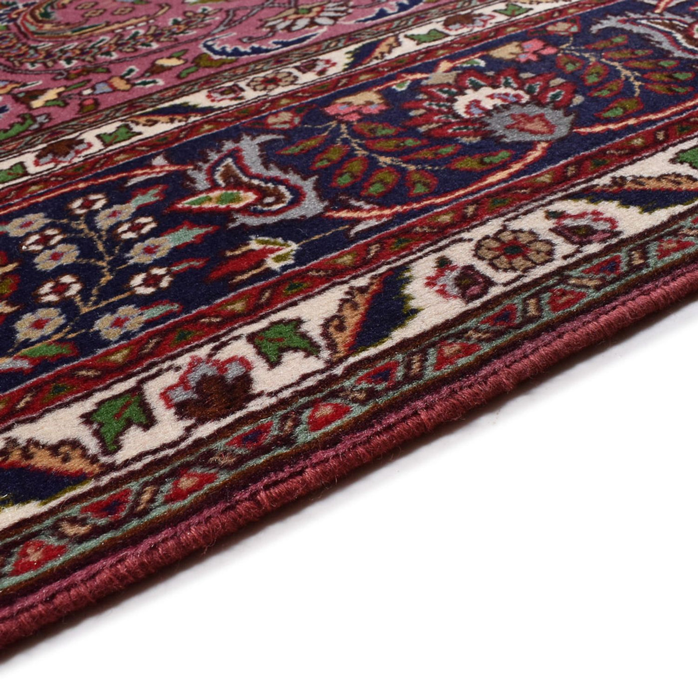 Alfombra Persa - Tabriz - Real - 303 x 210 cm - rojo claro