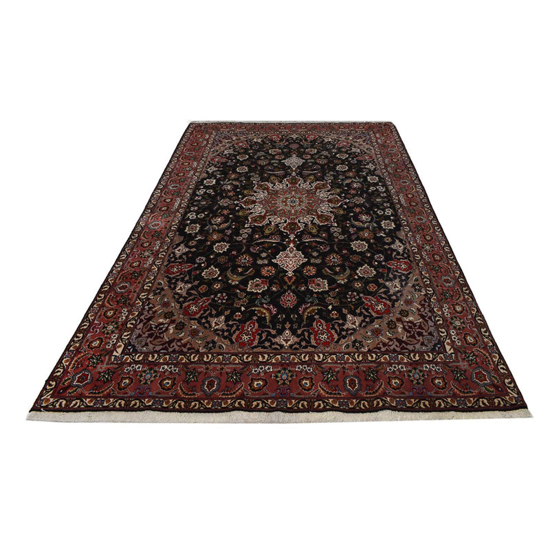 Alfombra Persa - Tabriz - Real - 316 x 197 cm - azul oscuro