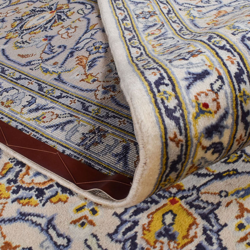Alfombra persa - Keshan - Real - 345 x 245 cm - gris