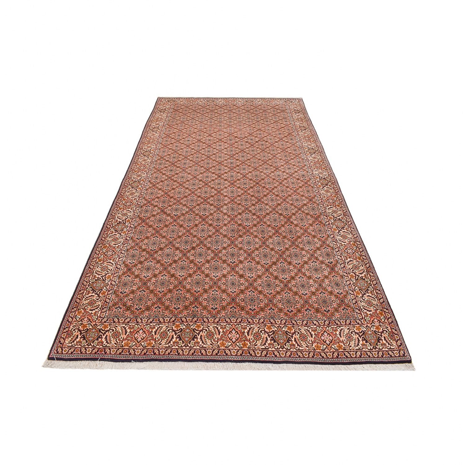 Alfombra persa - Bidjar forma especial  - 392 x 202 cm - óxido