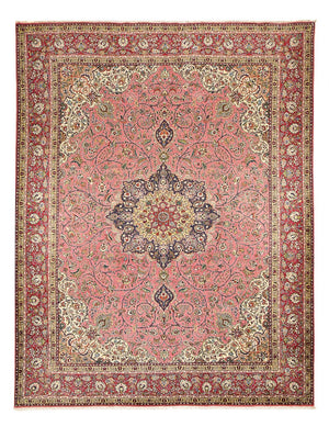 Alfombra Persa - Tabriz - Real - 394 x 302 cm - salmón