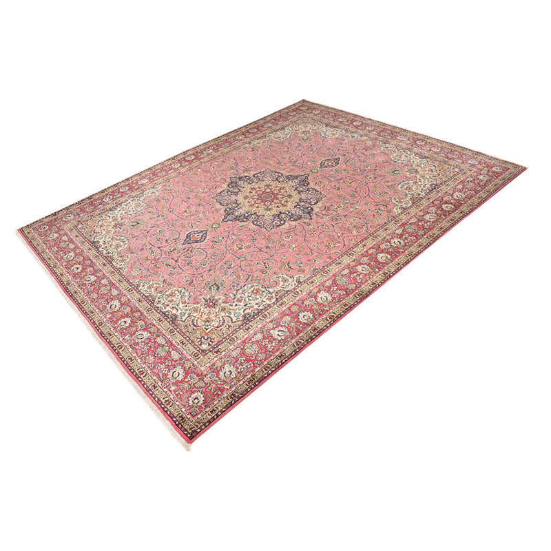 Alfombra Persa - Tabriz - Real - 394 x 302 cm - salmón