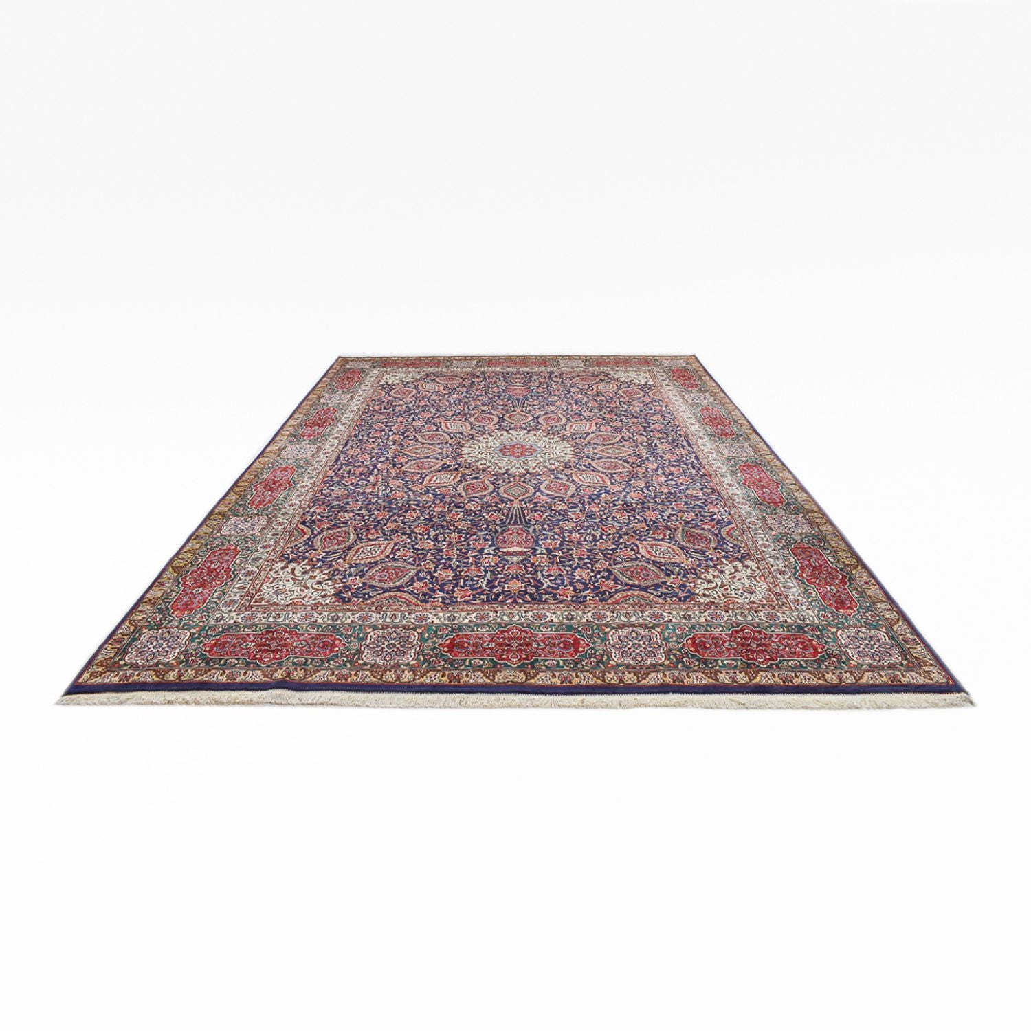 Alfombra Persa - Tabriz - Real - 412 x 300 cm - multicolor