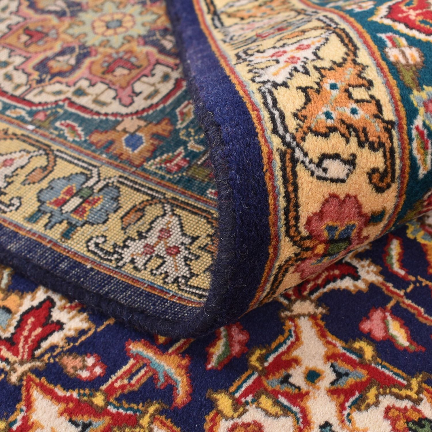 Alfombra Persa - Tabriz - Real - 400 x 300 cm - púrpura