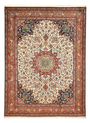 Alfombra Persa - Tabriz - Real - 356 x 258 cm - crema