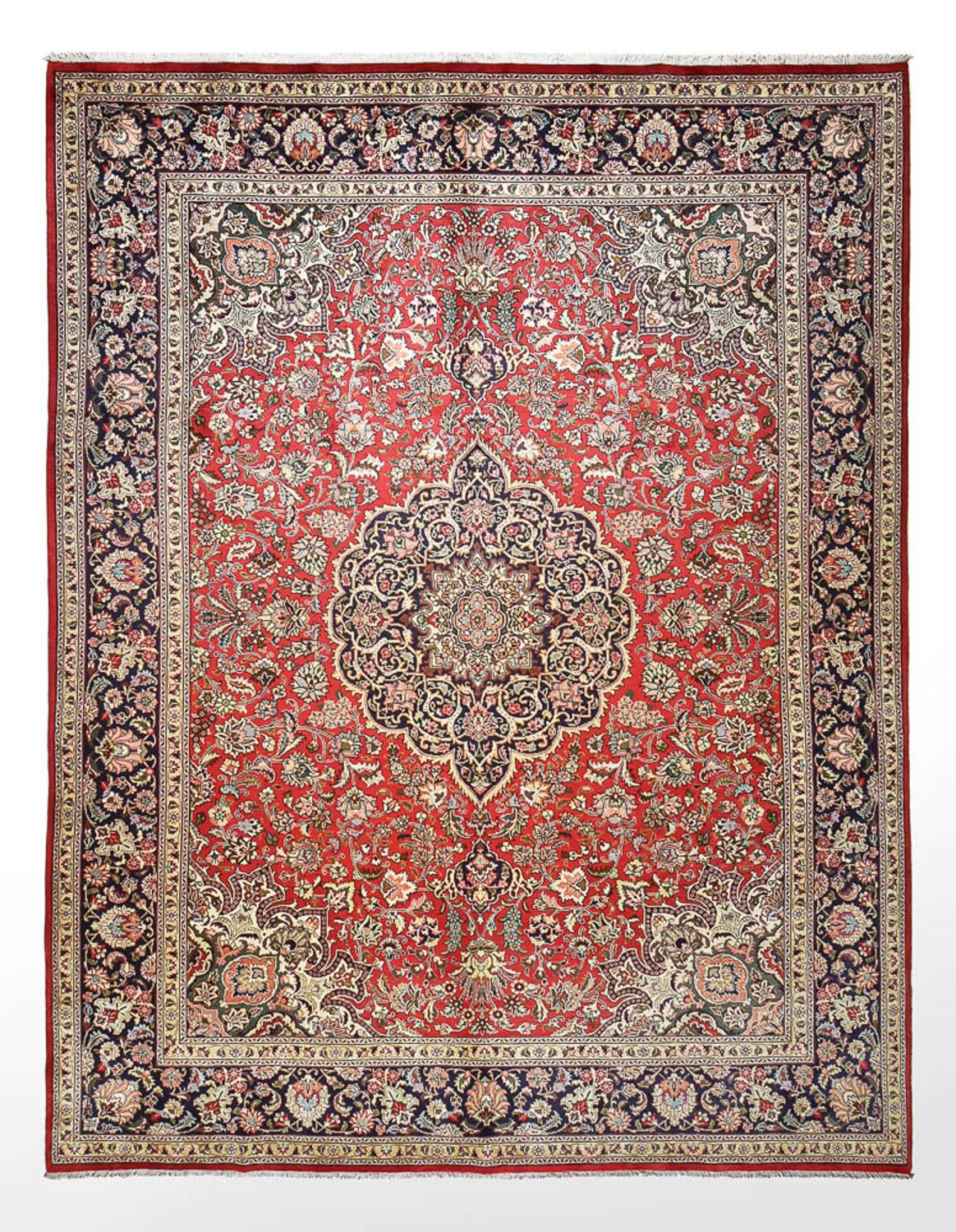 Alfombra Persa - Tabriz - Real - 396 x 302 cm - rojo