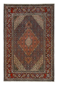 Alfombra Persa - Tabriz - Real - 300 x 200 cm - marrón oscuro
