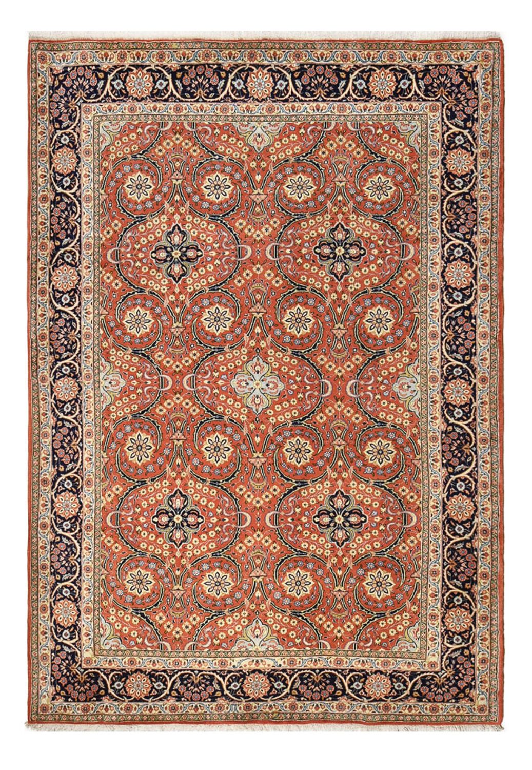 Alfombra persa - Bidjar - 310 x 207 cm - rojo claro