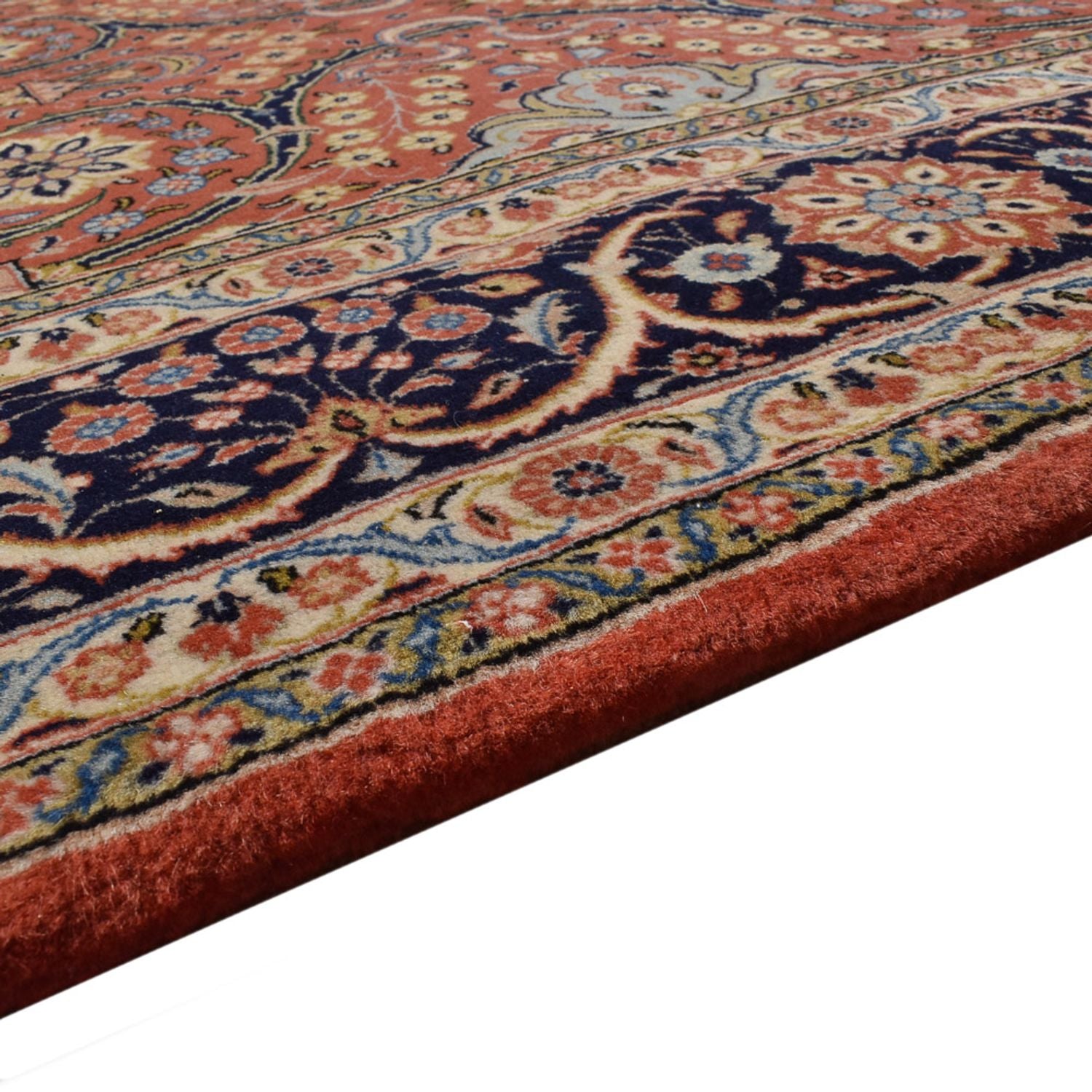 Alfombra persa - Bidjar - 310 x 207 cm - rojo claro