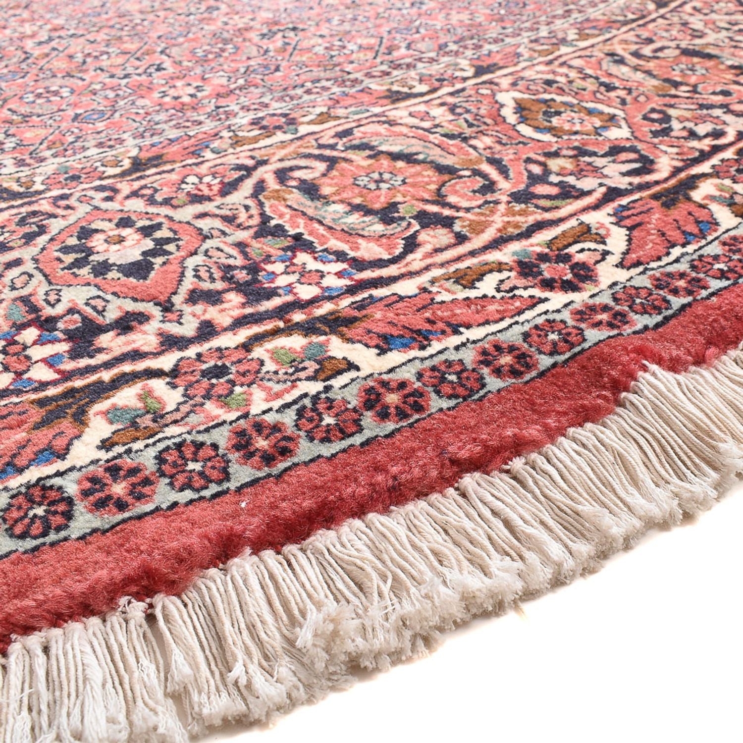 Alfombra persa - Bidjar redondo  - 255 x 255 cm - óxido