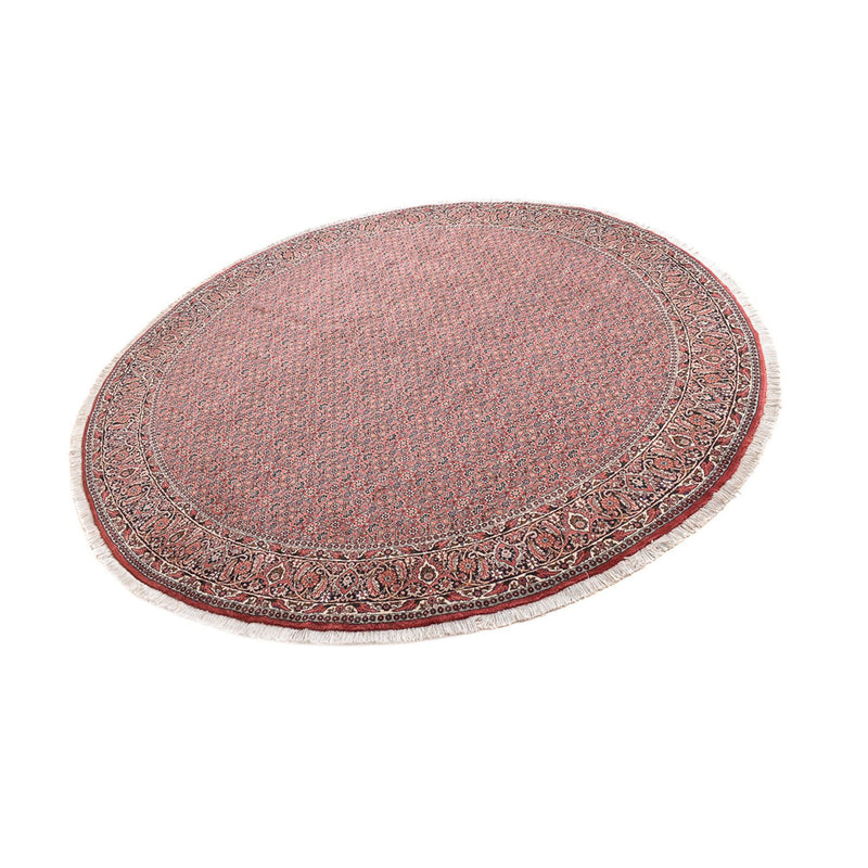 Alfombra persa - Bidjar redondo  - 255 x 255 cm - óxido
