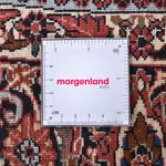 Alfombra persa - Bidjar redondo  - 255 x 255 cm - óxido