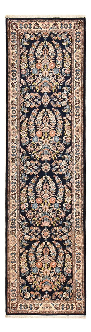 Alfombra de pasillo Alfombra persa - Clásica - 287 x 76 cm - azul oscuro