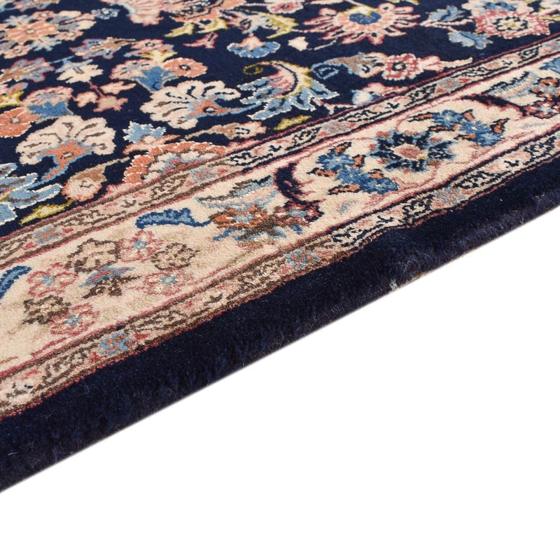 Alfombra de pasillo Alfombra persa - Clásica - 287 x 76 cm - azul oscuro