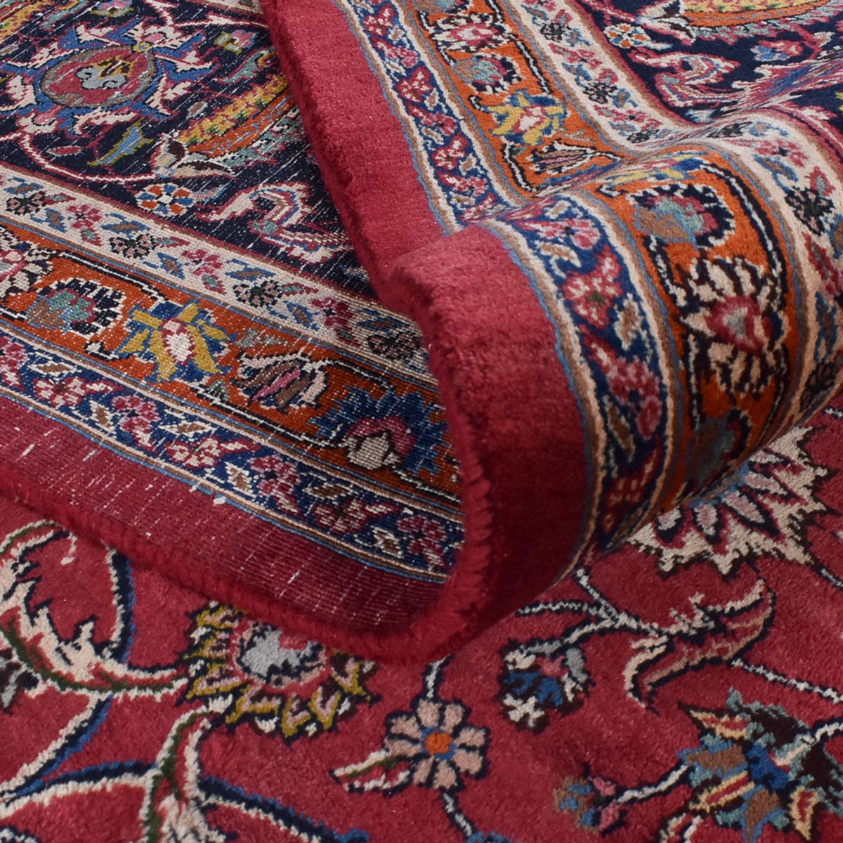 Alfombra persa - Clásica - Real - 393 x 297 cm - rojo