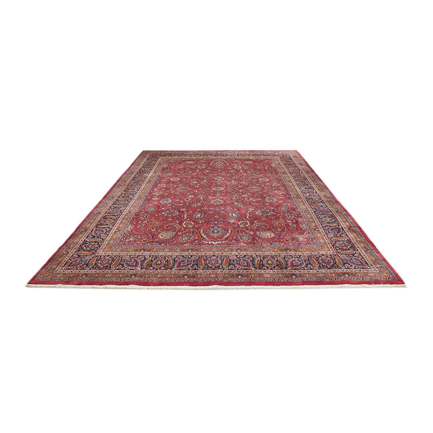 Alfombra persa - Clásica - Real - 393 x 297 cm - rojo