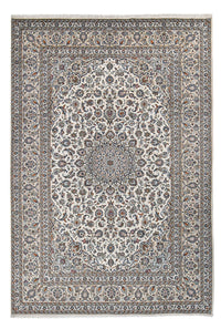 Alfombra persa - Keshan - Real - 362 x 246 cm - gris