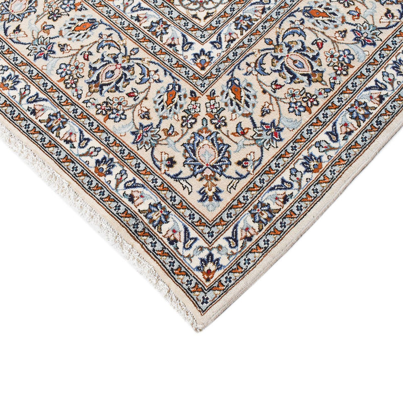 Alfombra persa - Keshan - Real - 362 x 246 cm - gris
