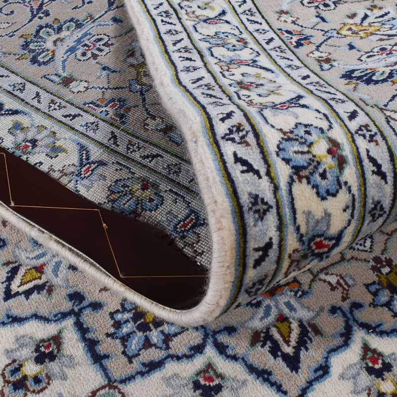 Alfombra persa - Keshan - Real - 360 x 248 cm - gris