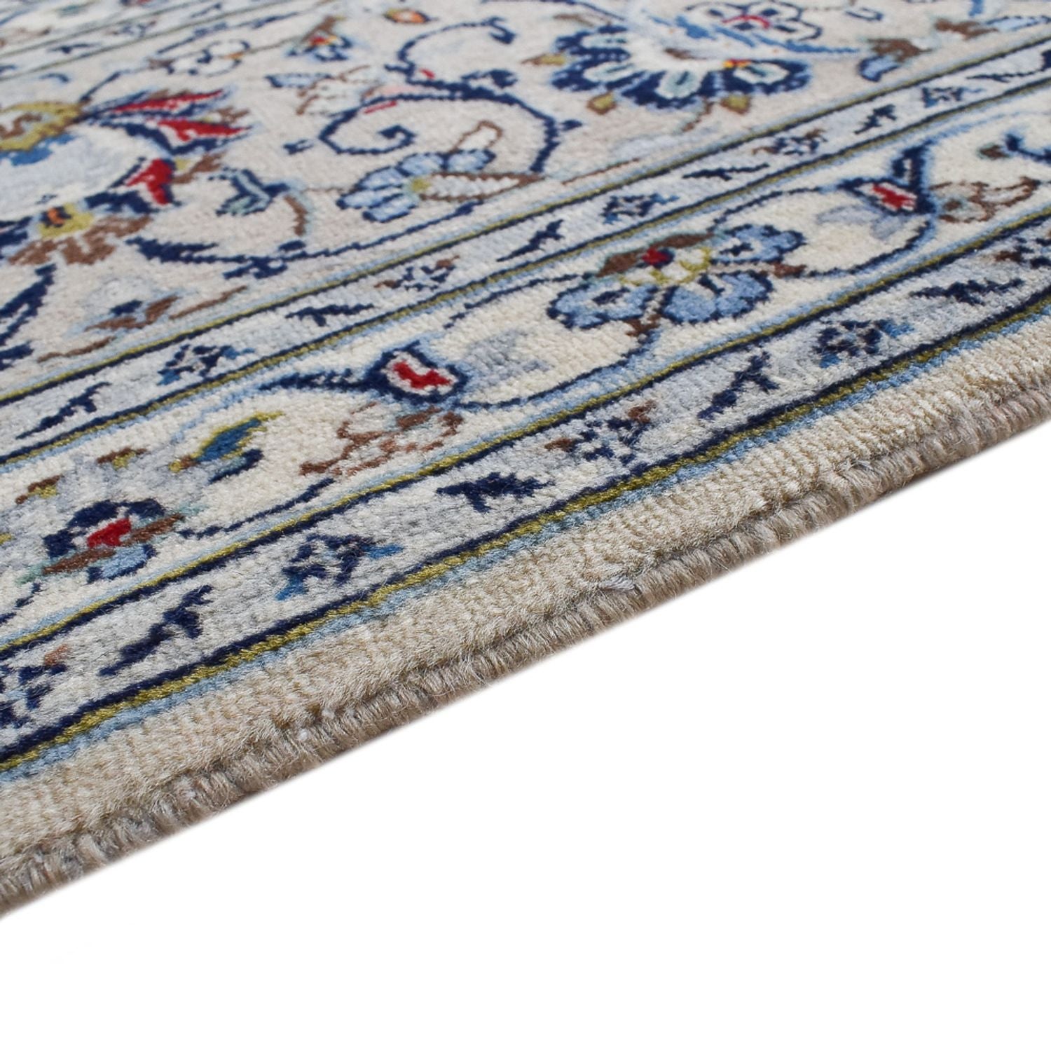 Alfombra persa - Keshan - Real - 348 x 250 cm - gris