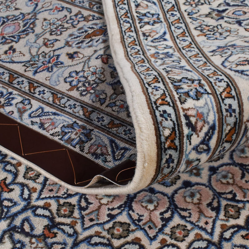 Alfombra persa - Keshan - Real - 362 x 245 cm - gris