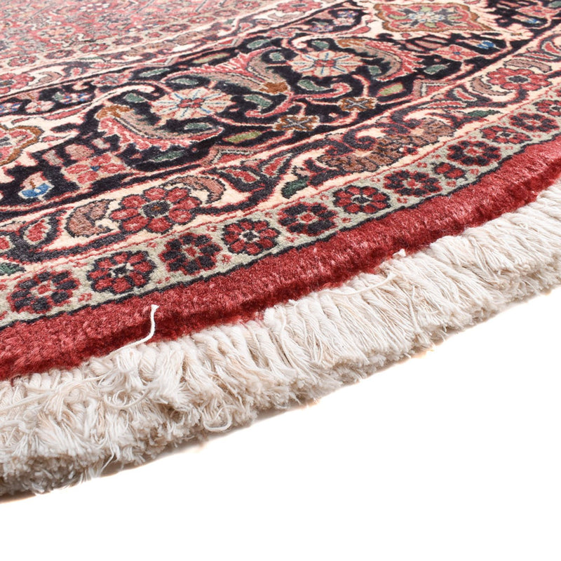 Alfombra persa - Bidjar redondo  - 255 x 255 cm - rojo claro
