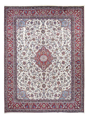 Alfombra persa - Clásica - Real - 391 x 292 cm - gris claro