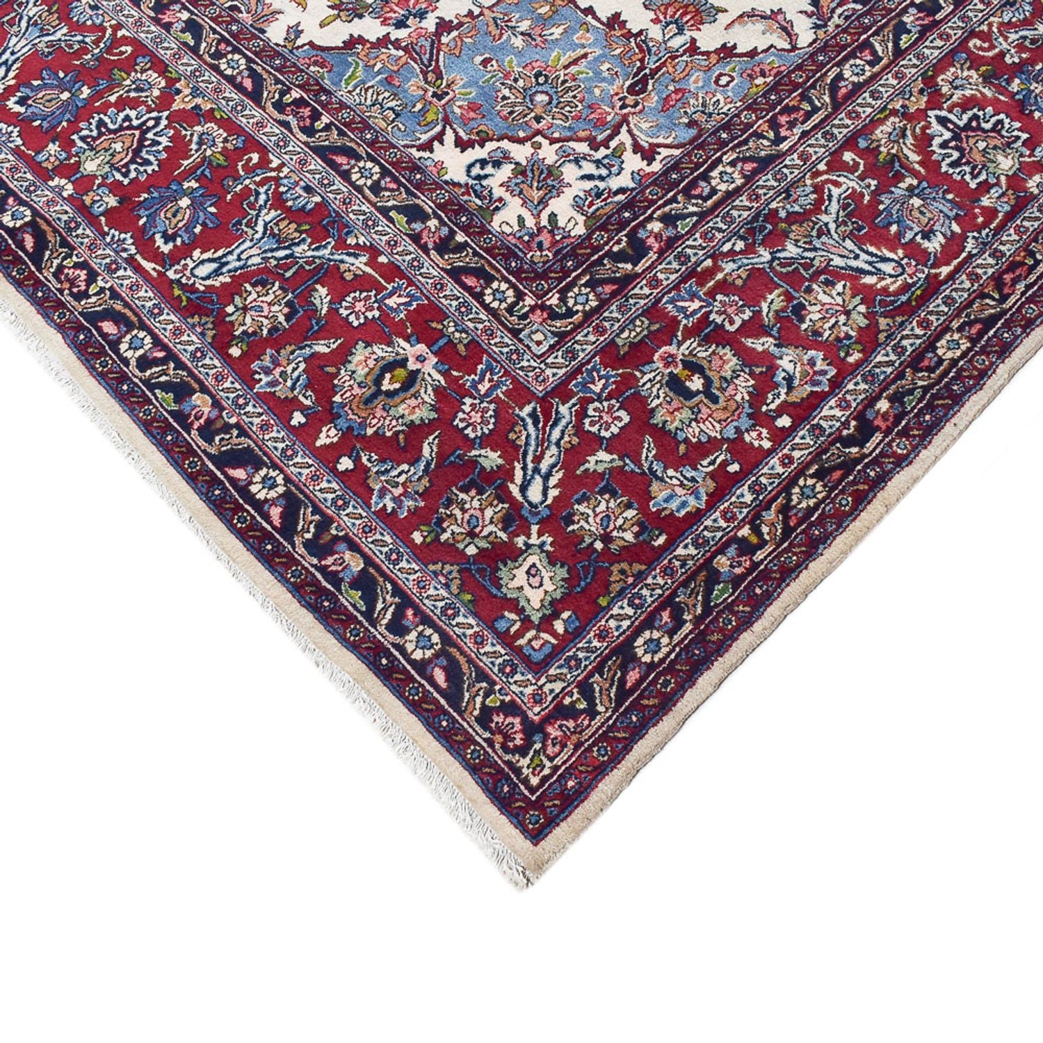 Alfombra persa - Clásica - Real - 391 x 292 cm - gris claro
