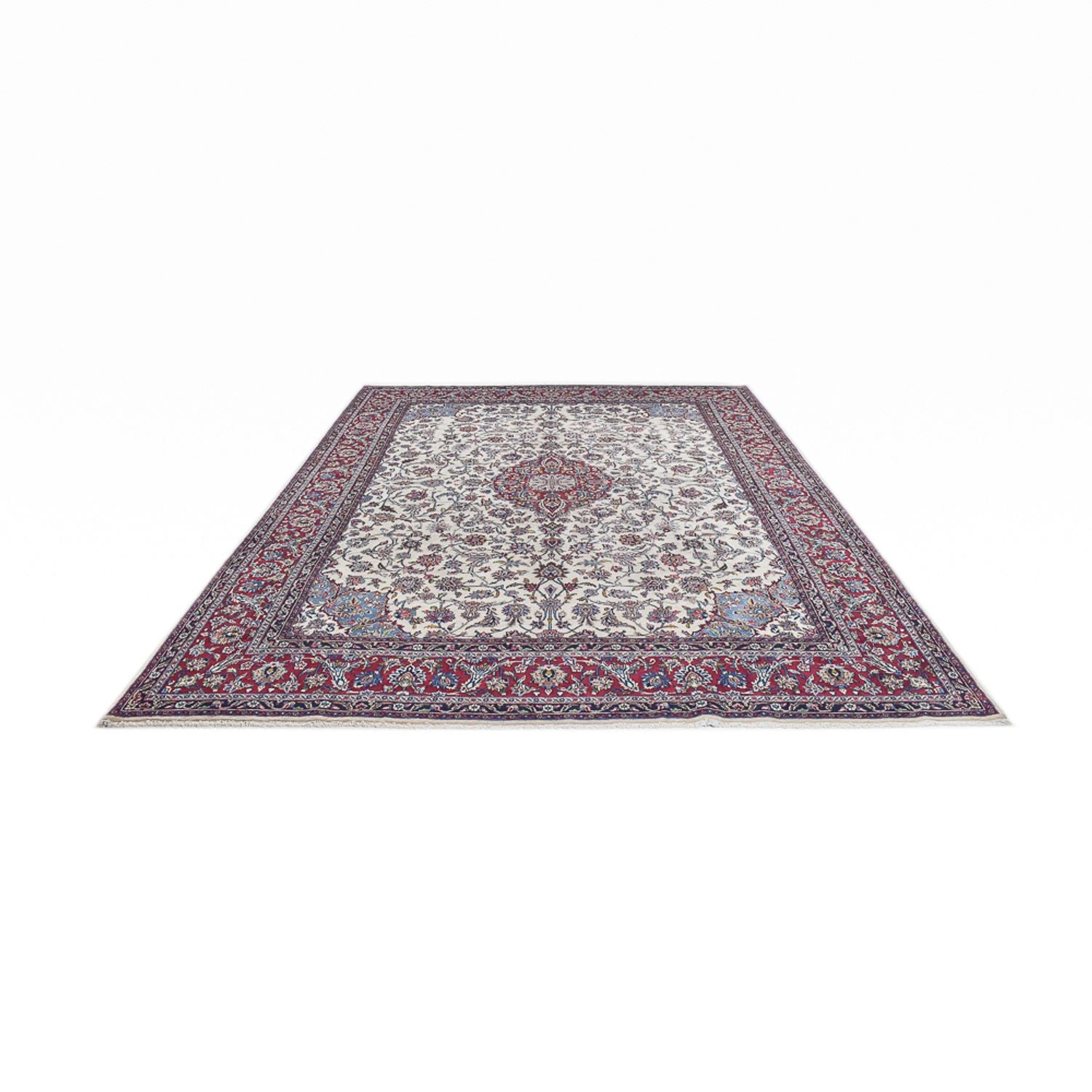 Alfombra persa - Clásica - Real - 391 x 292 cm - gris claro
