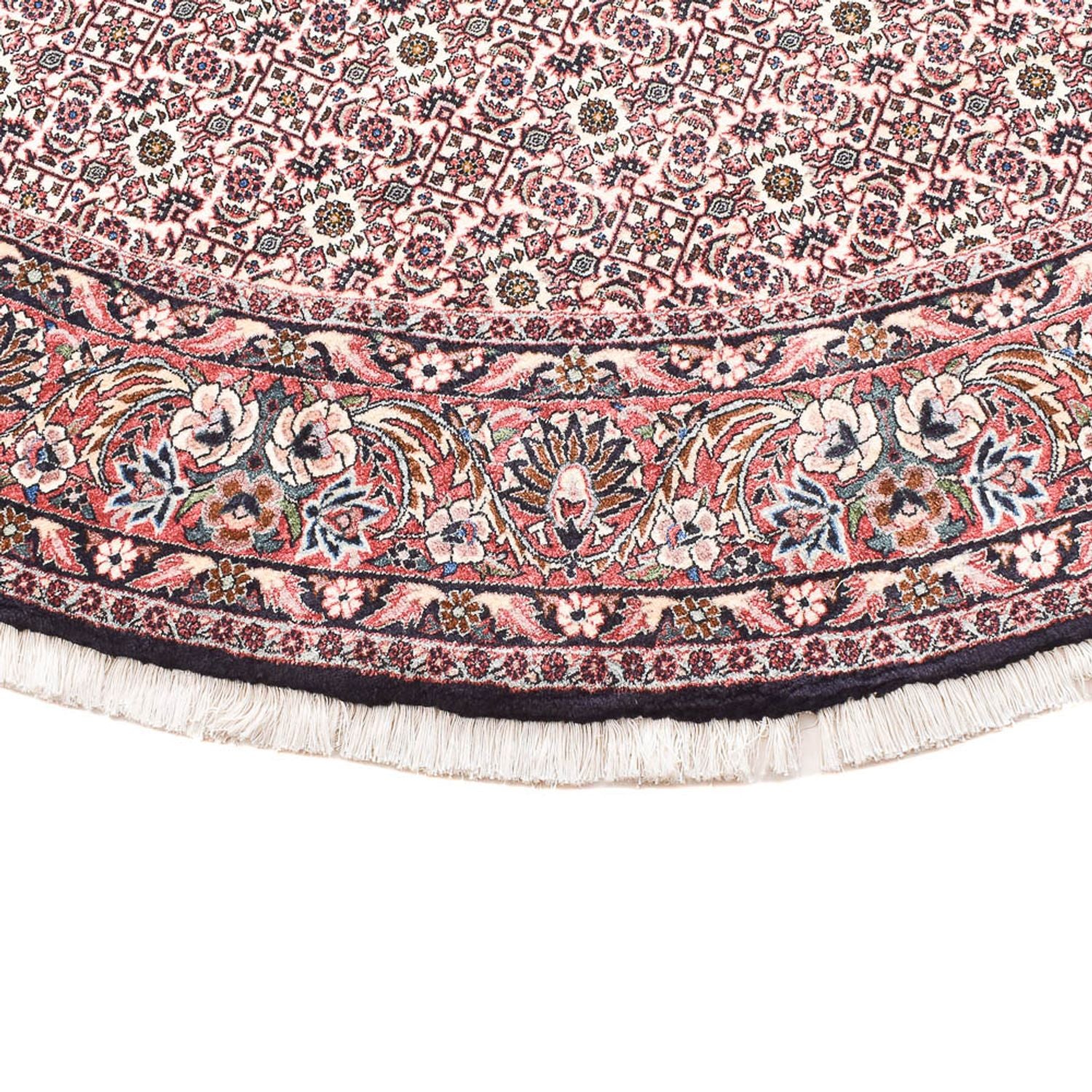 Alfombra persa - Bidjar redondo  - 250 x 250 cm - gris claro