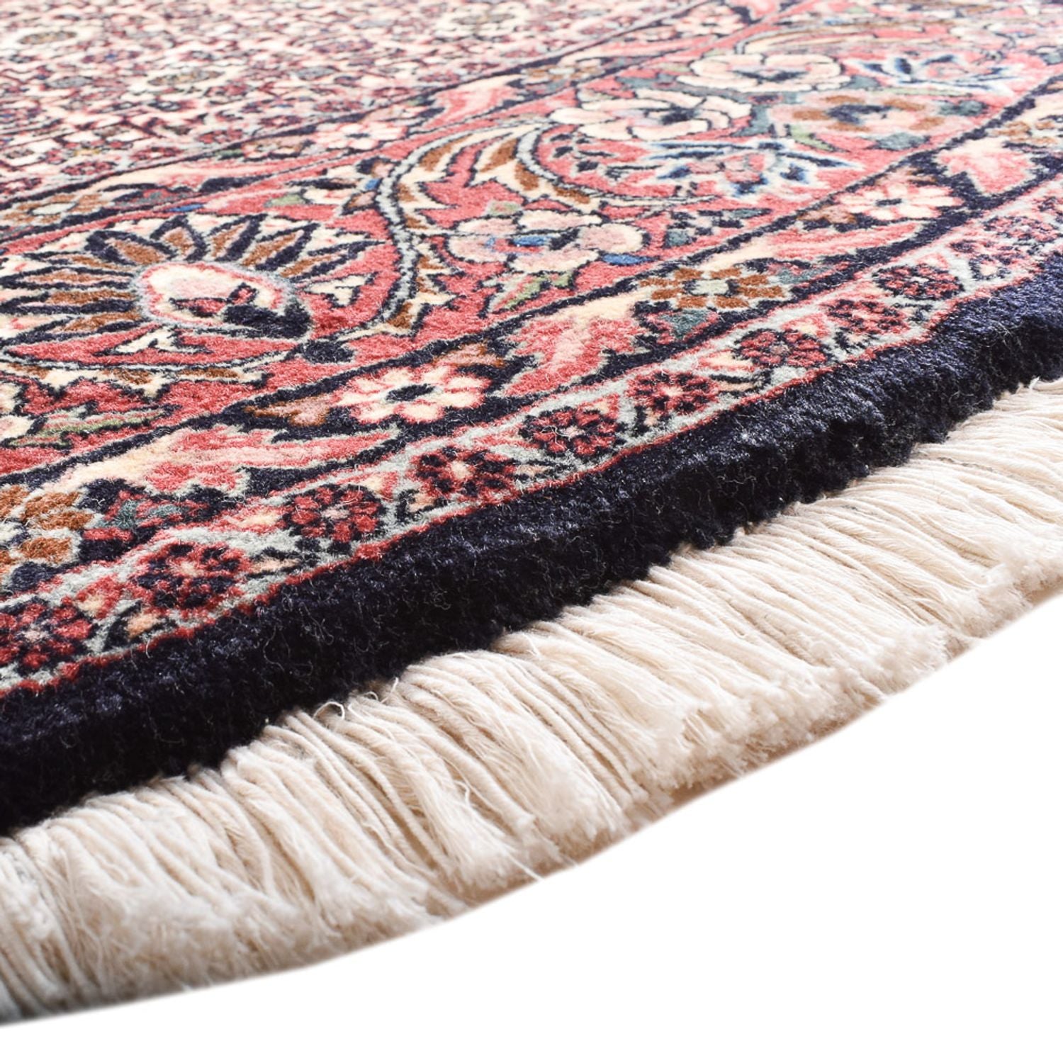 Alfombra persa - Bidjar redondo  - 250 x 250 cm - gris claro