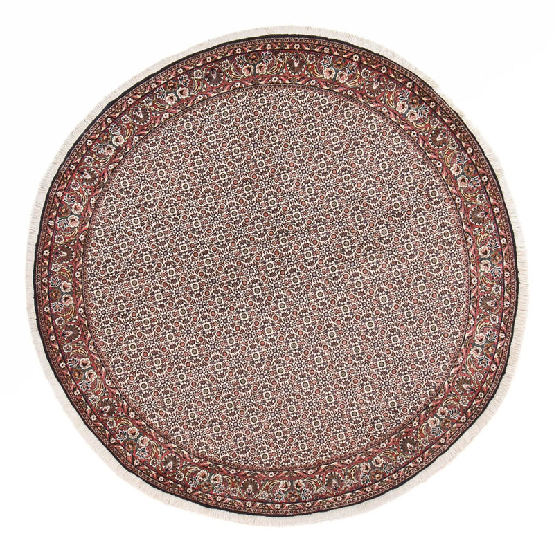 Alfombra persa - Bidjar redondo  - 250 x 250 cm - gris claro