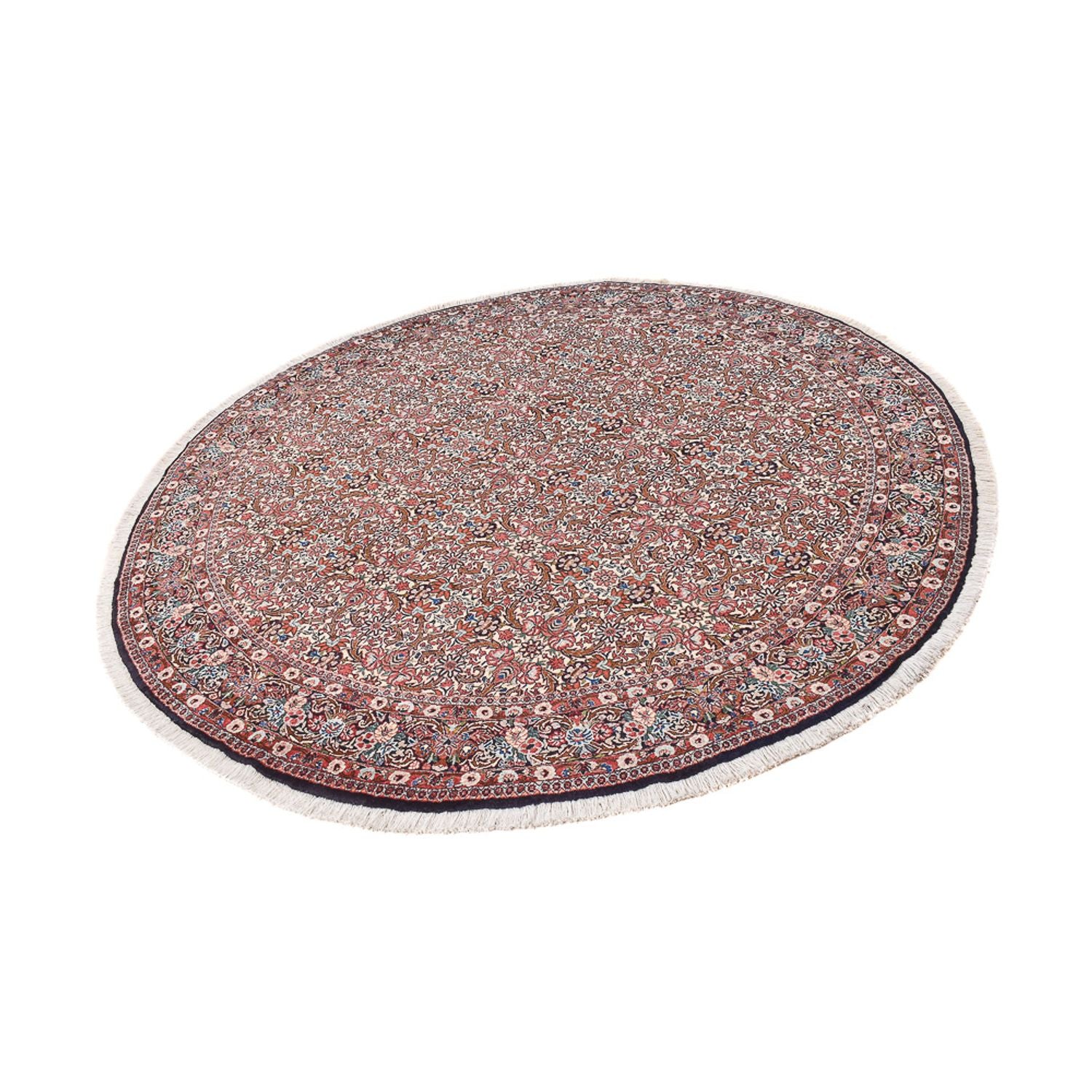 Alfombra persa - Bidjar redondo  - 250 x 250 cm - óxido