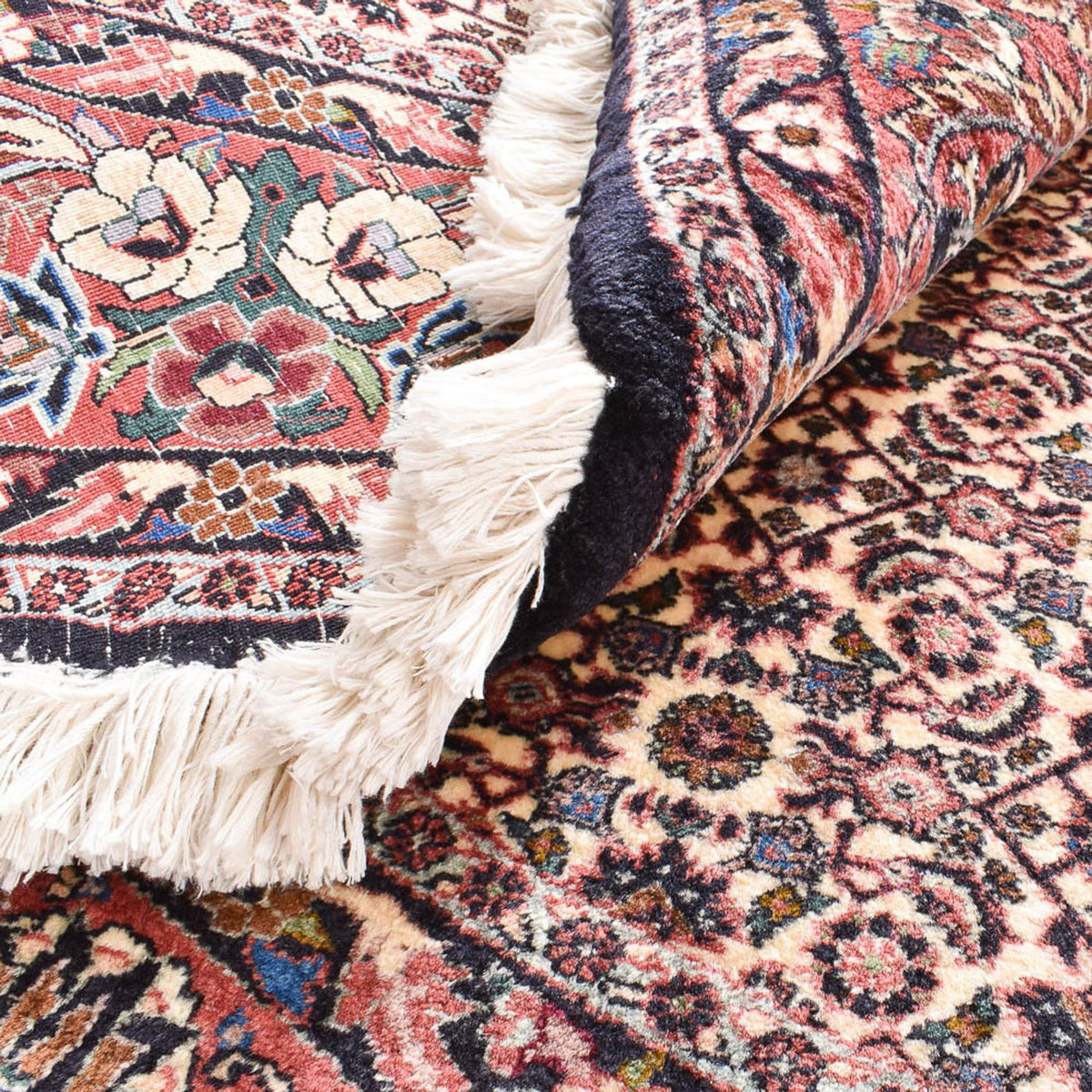 Alfombra persa - Bidjar redondo  - 250 x 250 cm - óxido