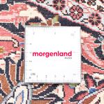 Alfombra persa - Bidjar redondo  - 250 x 250 cm - óxido